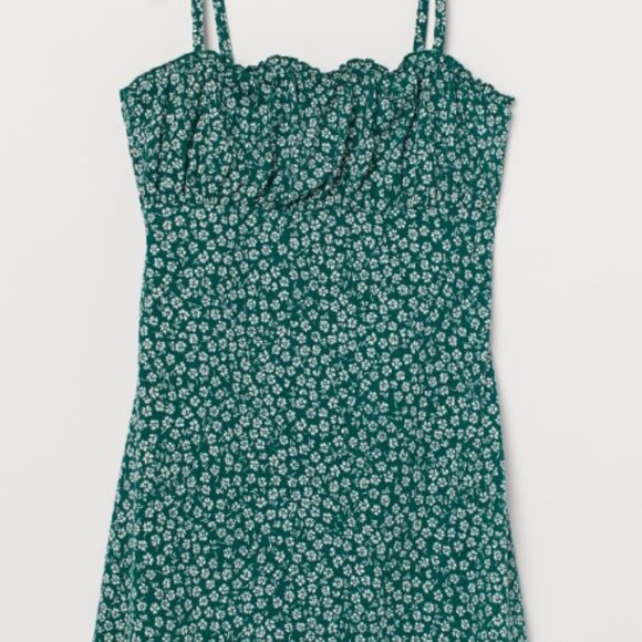 Green Floral Dress - Picture 1 of 6